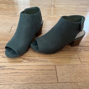City Classified Peep Toe Bootie